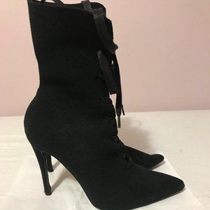 Steve Madden Black Booties